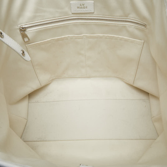 Louis Vuitton NIGO collaboration trolley tote bag shoulder M59366 white multi... - Picture 10 of 13